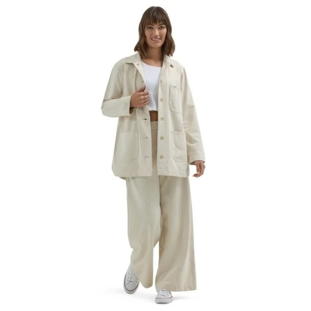 Lee® Women's Lee Layers Chore Fall Winter Duster in Soybean - Picture 2 of 10